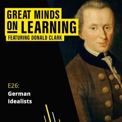 Great Mind on Learning podcast ident with image of Immanuel Kant
